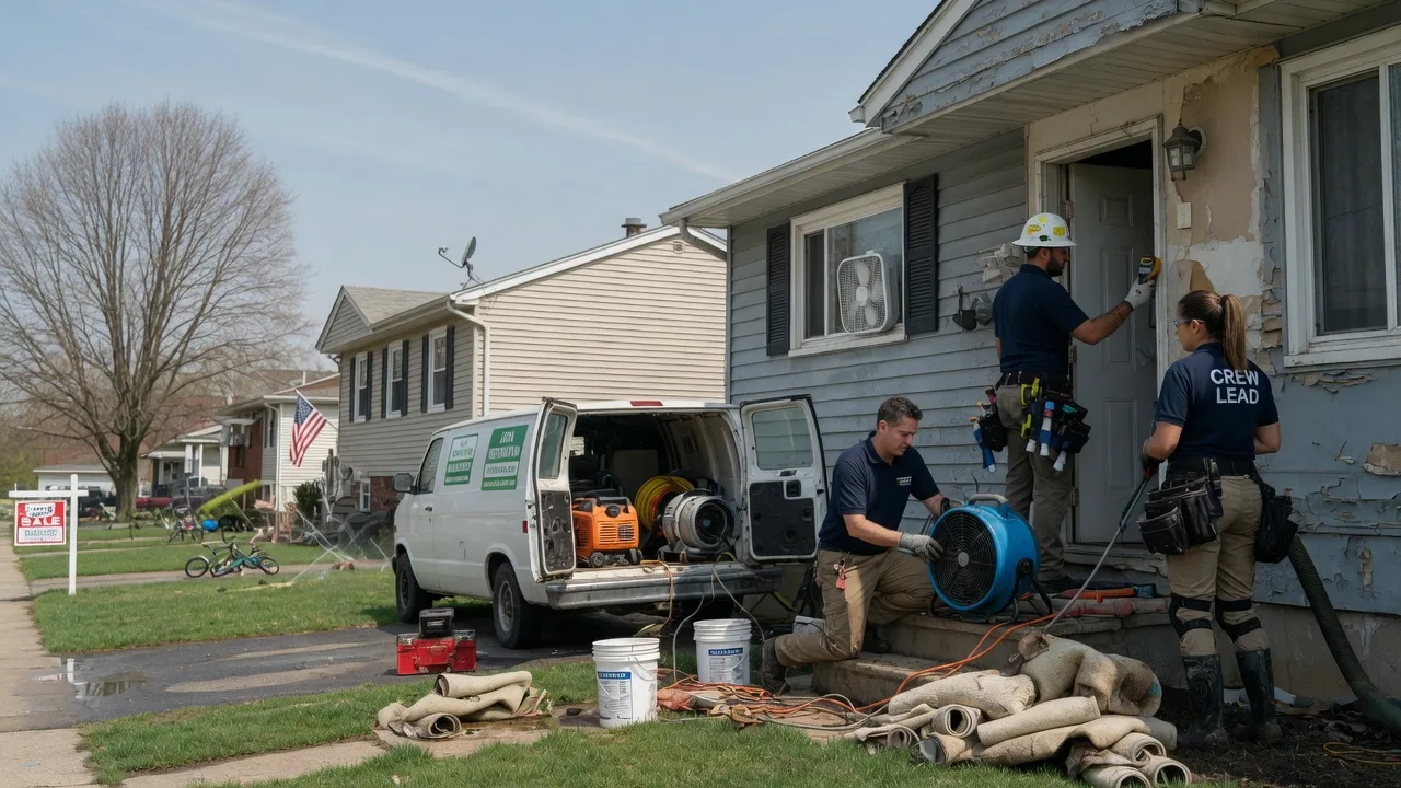 Flood Cleanup in Citrus Heights, CA near me